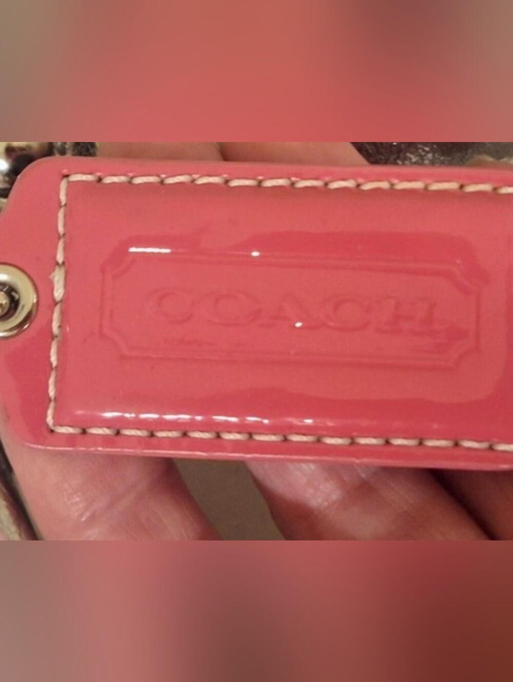 Coach RARE Vintage Poppy Butterfly Graffiti Shoulder Satchel Bag #K1076-F15712 - Picture 11 of 15